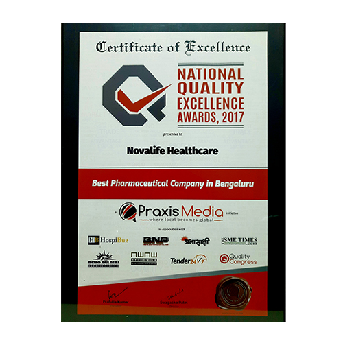 NATIONAL QUALITY EXCELLENCE AWARDS, 2017